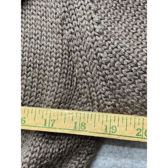 Soft Surroundings Sweater Womens Medium Belted Wool Blend Shawl Collar Cardigan - Picture 11 of 14